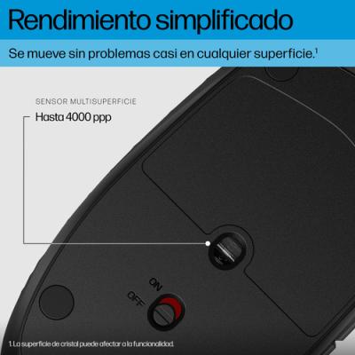 Ratón Inalámbrico por Bluetooth HP 425 Programable/ Hasta 4000