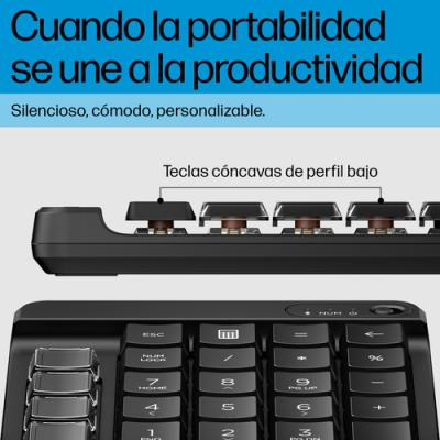 Teclado Numérico Inalámbrico HP 435 Programable/ Negro