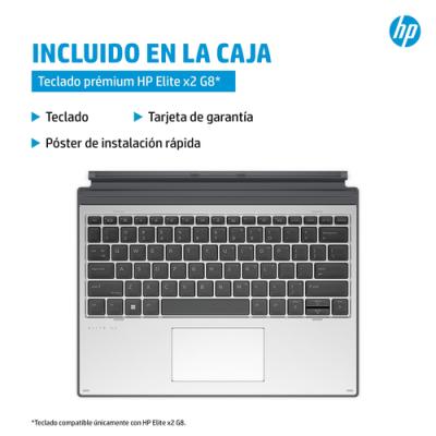 Teclado Inalámbrico HP Elite x2 G8 Premium/ Compatible con