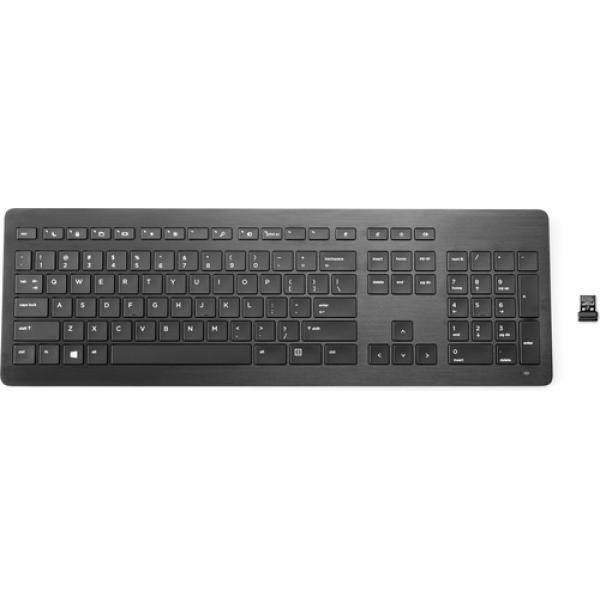 Teclado Inalámbrico HP Premium/ Negro