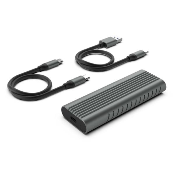 Ewent carcasa pcie ssd/usb-c  3.2 gen2 m.2 nvme