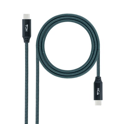 Cable USB 3.2 Tipo-C Nanocable 10.01.4301-COMB/ USB Tipo-C