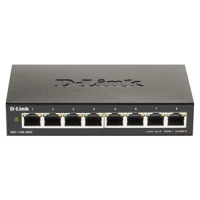 D-link dgs-1100-08v2/e smart switch 8xgbe l2