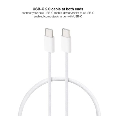 Cable USB 2.0 Tipo-C Nanocable 10.01.6001-CO/ USB Tipo-C Macho