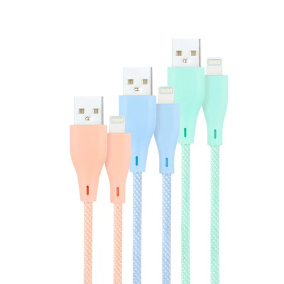 Cables USB 2.0 Lightning Nanocable 10.10.0401-CO1/ USB Macho -