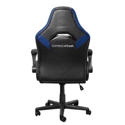 Silla Gamer Trust Gxt 703 Negra/azul 25129 Elevador De Gas