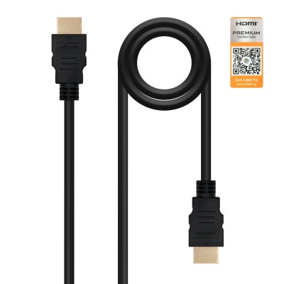 Cable HDMI 2.0 4K Nanocable 10.15.3601-L150/ HDMI Macho - HDMI