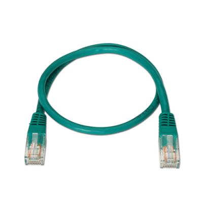 Cable de Red RJ45 UTP Aisens A133-0193 Cat.5e/ 50cm/ Verde