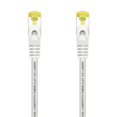 Cable de Red RJ45 SFTP Aisens A146-0489 Cat.7/ 50cm/ Blanco