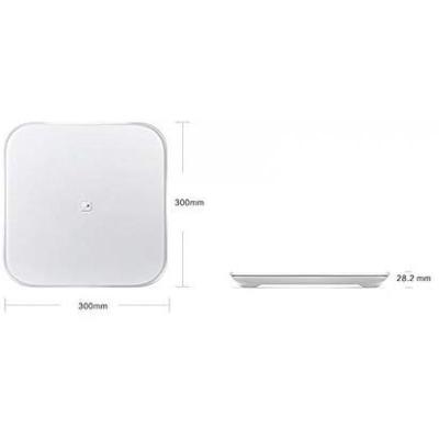 Báscula de Baño Xiaomi Mi Smart Scale 2/ Hasta 150kg/ Blanca