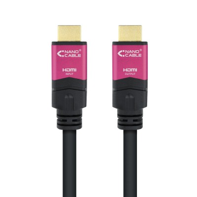 Cable HDMI 2.0 4K Nanocable 10.15.3715/ HDMI Macho - HDMI