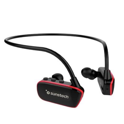 Reproductor MP3 Sunstech Argos 8GB/ Resistente al agua/ Rojos y