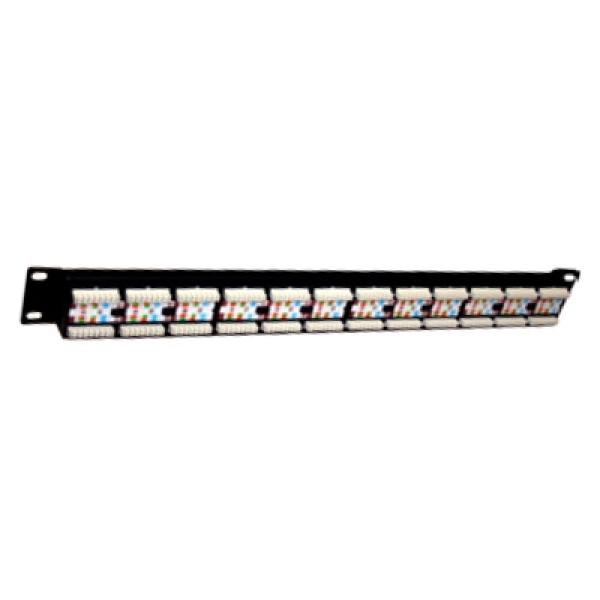 Monolyth patch panel 24 puertos 19" utp cat. 5e