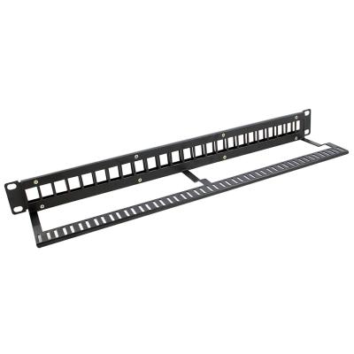 Monolyth patch panel 24 puertos 19" utp keystone