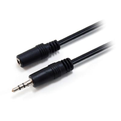 Cable Audio Mini Jack 3.5mm Macho-hembra 2.5metros Equip