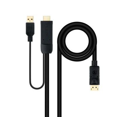 Cable Conversor Nanocable 10.15.4352/ HDMI Macho - DisplayPort