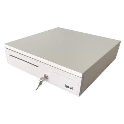 Iggual cajón portamonedas iron-50w 42cm 5+8 blanco