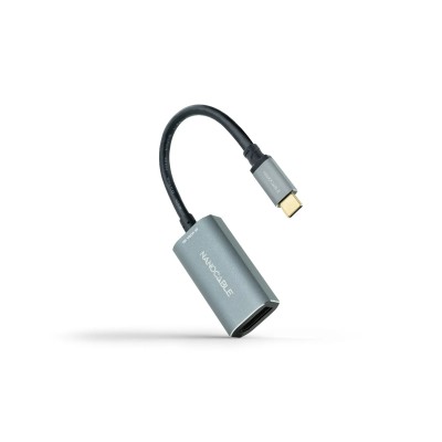 Cable Conversor Nanocable 10.16.4104-G/ USB Tipo-C Macho -