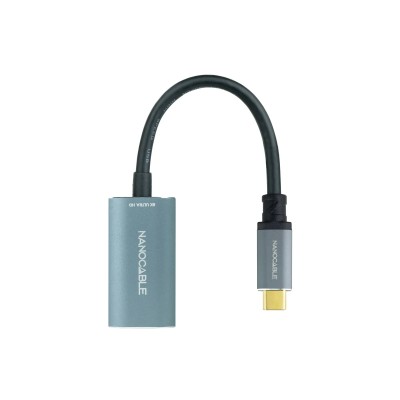 Cable Conversor Nanocable 10.16.4104-G/ USB Tipo-C Macho -