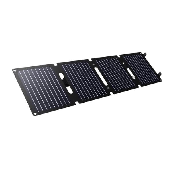 Panel Solar Portátil Trust Zuny/ 1xUSB Tipo-C/ 1xUSB/ 40W