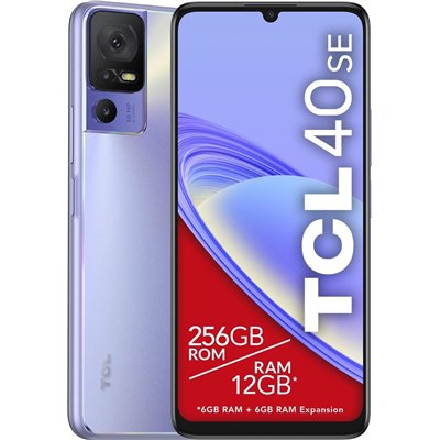 TCL 40 SE Púrpura 6.75" 256GB 6GB SIM doble Android 13