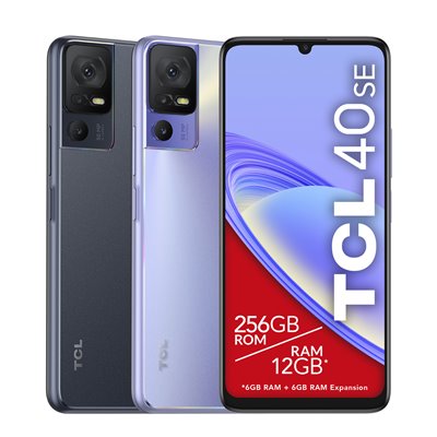 TCL 40 SE Púrpura 6.75" 256GB 6GB SIM doble Android 13