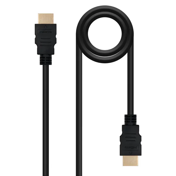 Cable HDMI 1.4 Nanocable 10.15.1702/ HDMI Macho - HDMI Macho/ 1.8m/ Negro