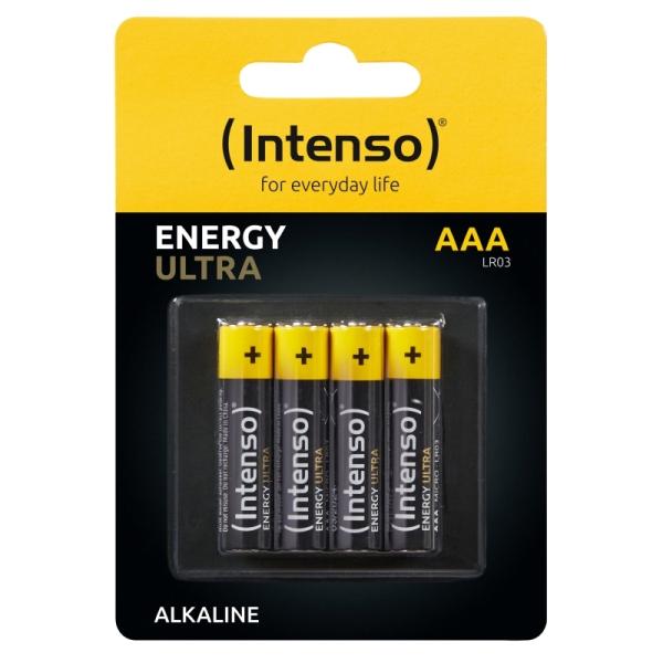 Intenso pila alcalina energy ultra aaalr03 pack-4