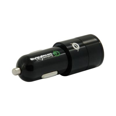 Cargador De Coche Conceptronic Carden02b Usb-c + Usb A 5v/2.4a