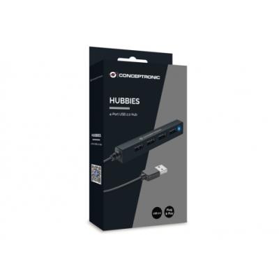 Hub Usb 2.0 Conceptronic Hubbies05b A 4xusb-a 2.0