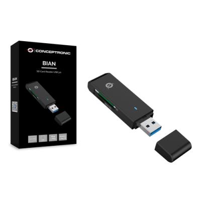 Card Reader Externo Conceptronic Bian02b Usb 3.0 Sd/sdhc/sdxc