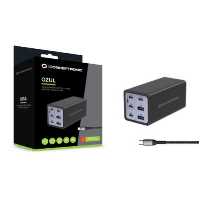 Cargador Conceptronic 200w. Usb-cx4 Usb-ax4 Quickcharge 3.0 Pd