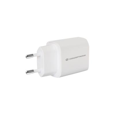 Cargador De Pared Conceptronic Usb-c 20w Pd 3.0 Color Blanco