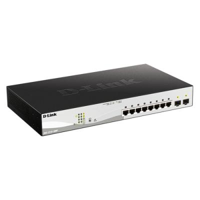 D-Link DGS-1210-10MP Switch Gestionado Giga, Full duplex PoE 8x