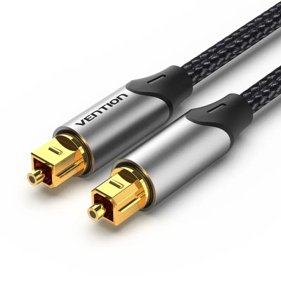 Cable de Audio de Fibra óptica Vention BAVHF/ 1m/ Gris