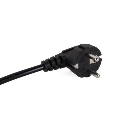 Iggual Cable de alimentación 2M, macho Schuko / IEC C13 hembra