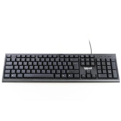 Iggual CK-BUSINESS Teclado USB, Negro