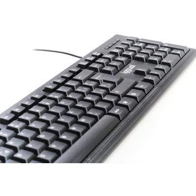 Iggual CK-BUSINESS Teclado USB, Negro