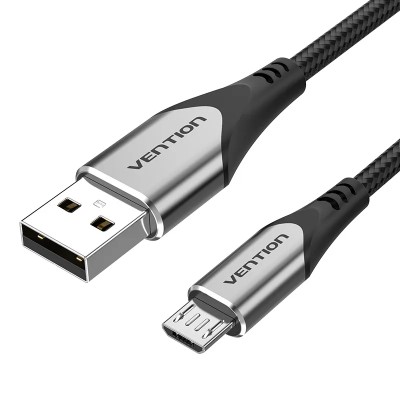 Cable USB 2.0 Vention COAHF/ USB Macho - MicroUSB Macho/ Hasta