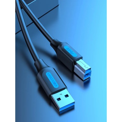 Cable USB 3.0 Vention COOBF/ USB Tipo-B Macho - USB Macho/