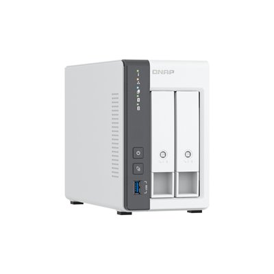 Qnap NAS TS-216G - 2x bahías, 2,5GbE CPU Quad Core/4GB Admite