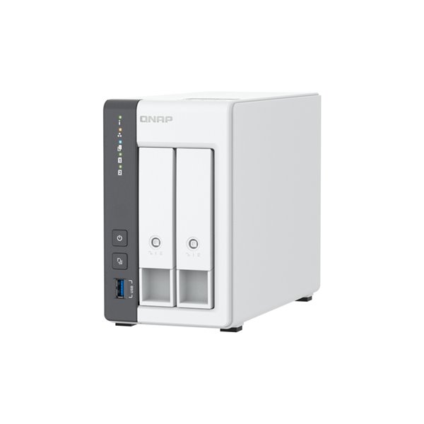 Qnap NAS TS-216G - 2x bahías, 2,5GbE CPU Quad Core/4GB Admite IPv6