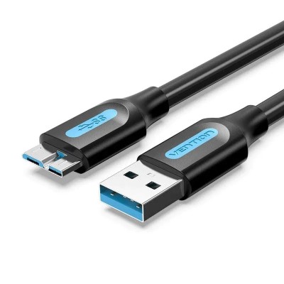 Cable USB 3.0 Vention COPBF/ USB Macho - MicroUSB Macho/ Hasta