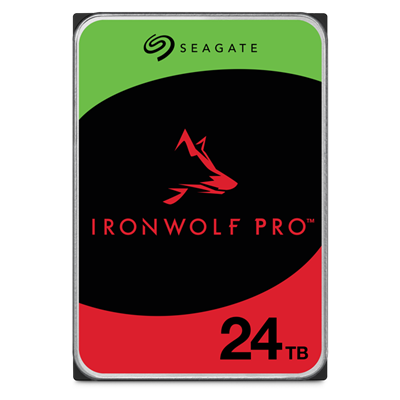 Seagate IronWolf Pro 24TB NAS 7200rpm HDD 3.5" SATA 6GB/s 512MB