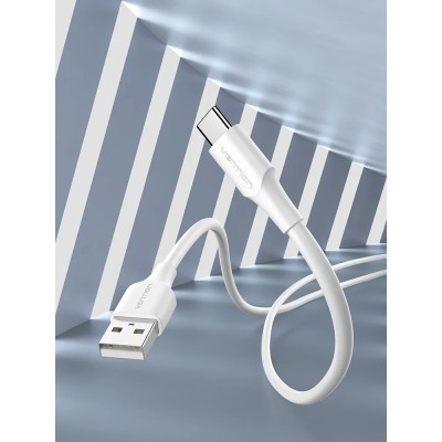 Cable USB 2.0 Tipo-C Vention CTHWF/ USB Tipo-C Macho - USB