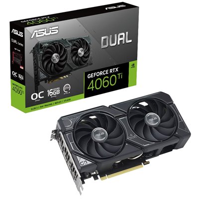 Asus Dual GeForce RTX 4060 Ti EVO OC Edition 16GB GDDR6