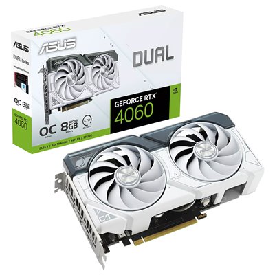 Asus Dual GeForce RTX 4060 DUAL White OC Edition 8GB GDDR6