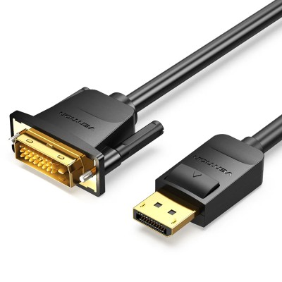 Cable Conversor Vention HAFBH/ DisplayPort Macho - DVI Macho/