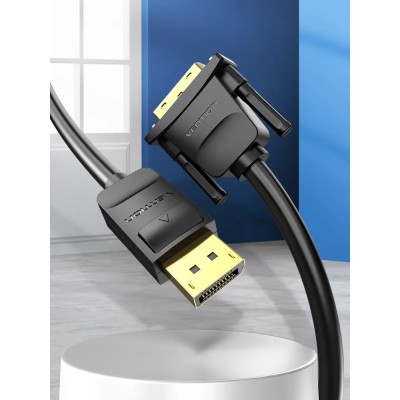 Cable Conversor Vention HAFBH/ DisplayPort Macho - DVI Macho/