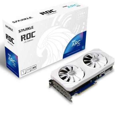 Sparkle ROC Intel Arc A750 8GB LUNA White OC Edition